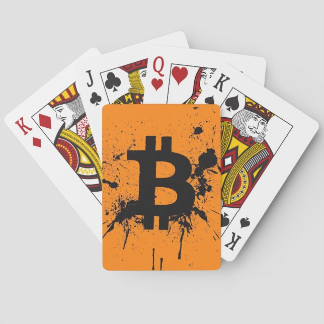 Baralho Spielkarten Bitcoin (Verso)