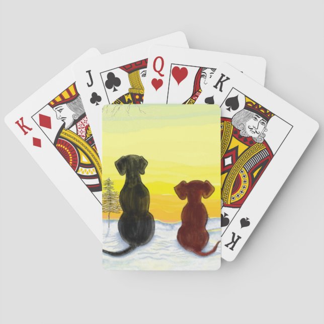 Baralho springador winter (Verso)