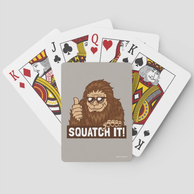 Baralho Squatch ele (Verso)