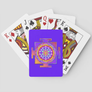 Baralho Sri Yantra - Símbolo hinduísmo Design 1