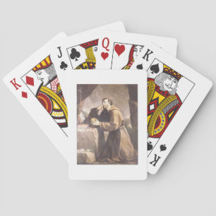 Baralho St Francis de Assisi na oração