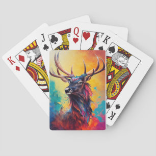 Baralho Stag Deer Animal Discovery Adventure Planet Nature