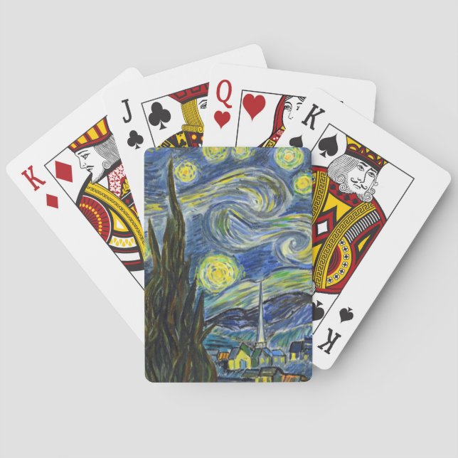 Baralho Starry Night, Van Gogh (Verso)