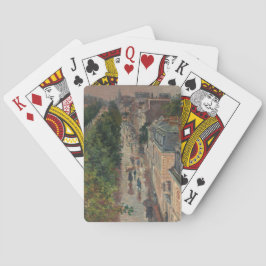 Baralho Street Scene em Paris, França (por Maximilien Luce