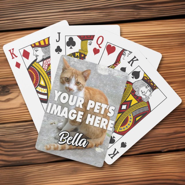 Baralho Sua Foto do Gato (Criador carregado)