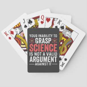 Baralho Sua Incapacidade De Capturar Ciência Não É Um A