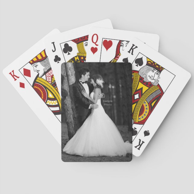 Baralho Suas cartas de jogar fotos (Verso)