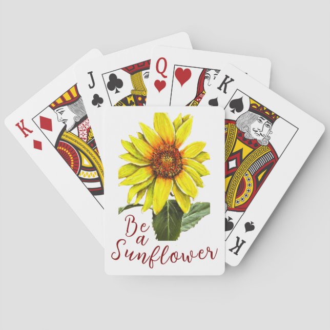 Baralho Sunflower Playing Cards (Verso)