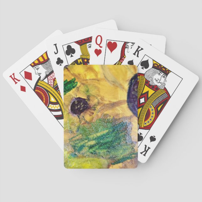 Baralho Sunflowers (Verso)