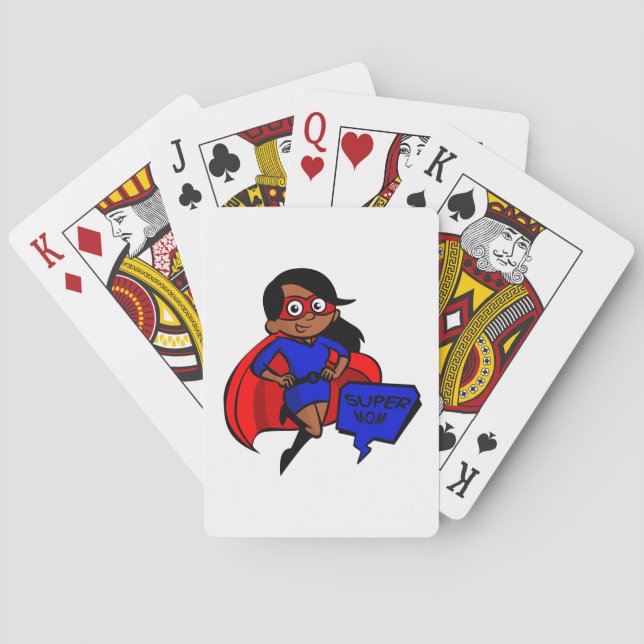 Baralho super-mãe negra (Verso)