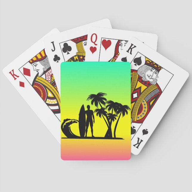 Baralho Surfer (Verso)