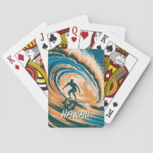 Surfista de Texto Personalizado Ondas de Surf Arte