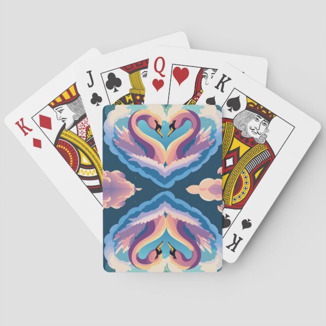 Baralho Swans In Love (Verso)