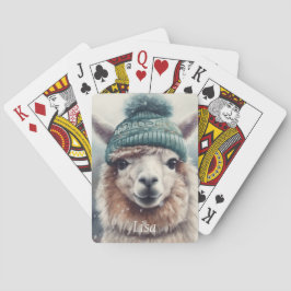 Baralho Sweet Winter Alpaca, personalizado