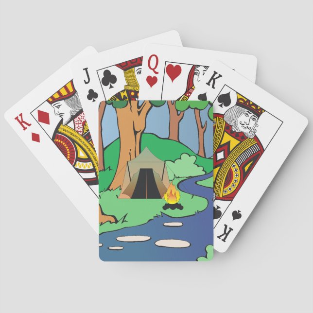 Baralho T limitado fora (Verso)