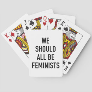 Baralho T-Shirt Feminista - Todos Deveríamos Ser Feminista