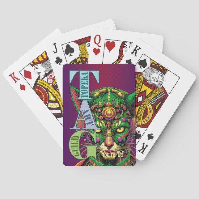 Baralho TAG Você é o escolhido .  Cartas Clássicas (Verso)