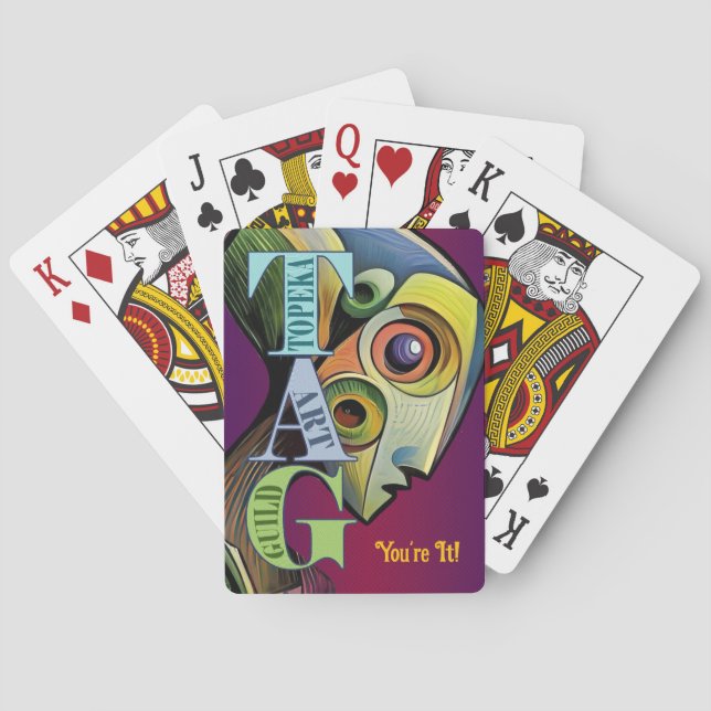 Baralho TAG Você é o escolhido.  Cartas Clássicas (Verso)