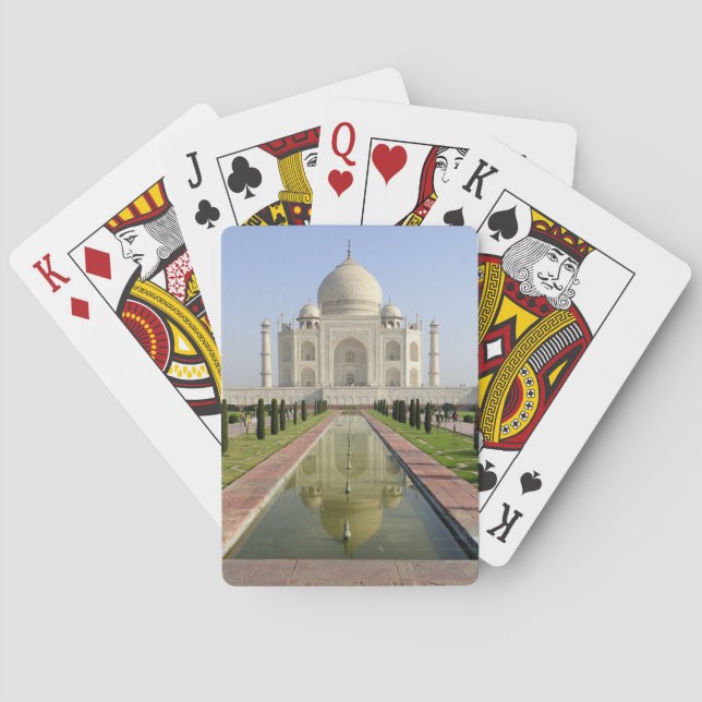 Baralho Taj Mahal, Agra, Uttar Pradesh, Índia, (Verso)