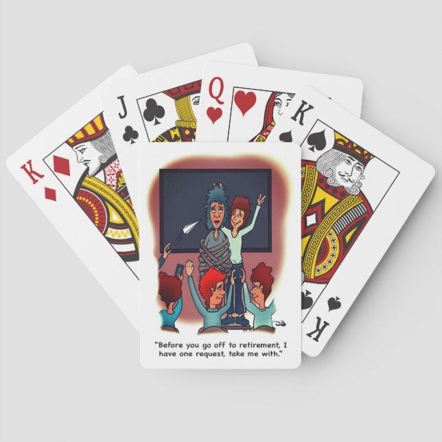 Baralho Take Me With Retirement (Verso)