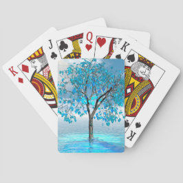Baralho Tampa de ar iPad do notebook Crystal Blue Tree