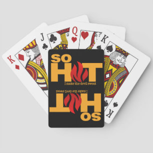 Baralho TÃO HOT jogando cartas