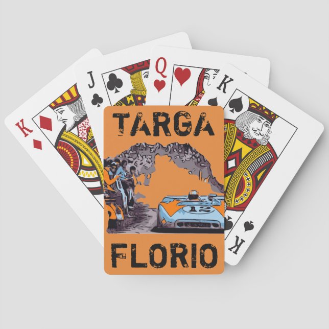 BARALHO TARGA FLORIO RAÇA (Verso)