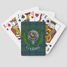 Tartan e Brasão do Clã Escocês Cockburn