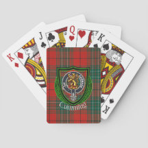 Tartan e Brasão do Clã Escocês Cumming