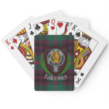 Tartan e Brasão do Clã Escocês Falconer