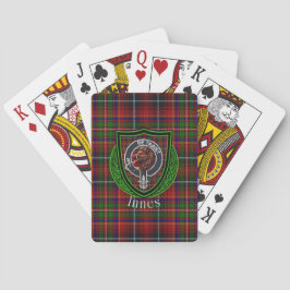 Baralho Tartan e Brasão do Clã Escocês Innes