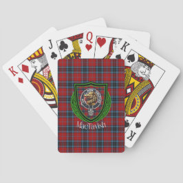 Baralho Tartan e Brasão do Clã Escocês MacTavish