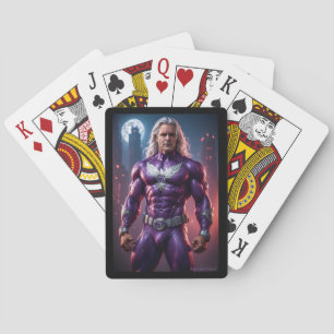 Baralho TD Fenix. Meu Super-herói. Poder roxo!