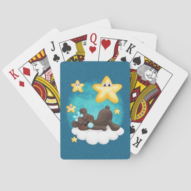 Baralho Teal Bear (Verso)