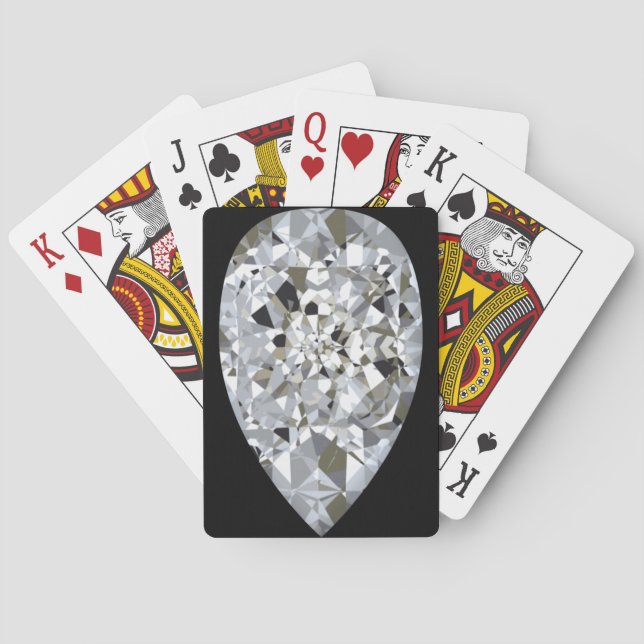 Baralho Teardrop Diamond Bicycle® Play (Verso)