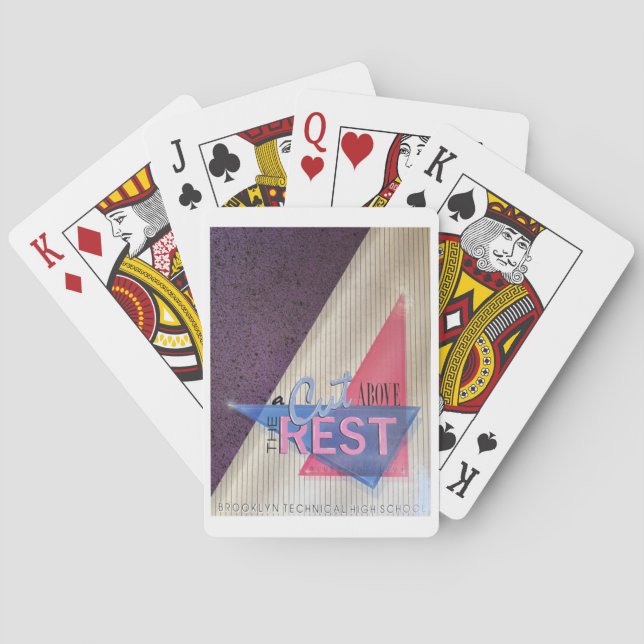 Baralho Tech 91 "A Cut Above the Rest" Playing Cards (Verso)