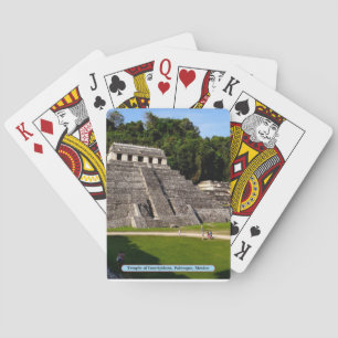 Baralho Templo das inscrição, Palenque, México