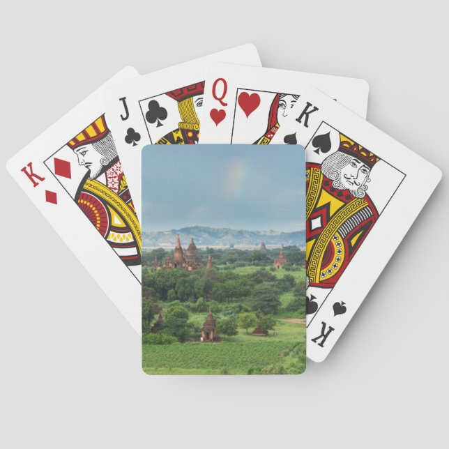 Baralho Templos em Bagan, Mianmar (Verso)