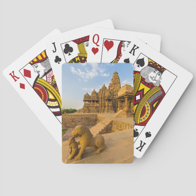 Baralho Templos Hindus em Khajuraho (Verso)