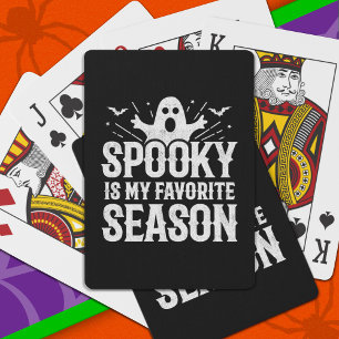 Baralho Temporada Assustadora Morcegos Fantasmas Feliz Hal
