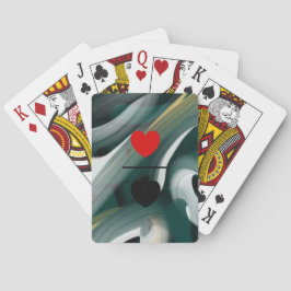 Baralho Tendência das placas de jogar clássicas Abstrato v