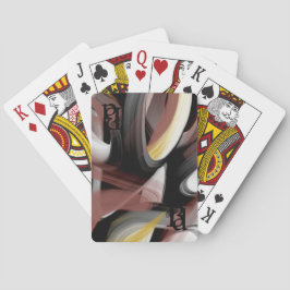 Baralho Tendência das placas de reprodução clássicas Abstr