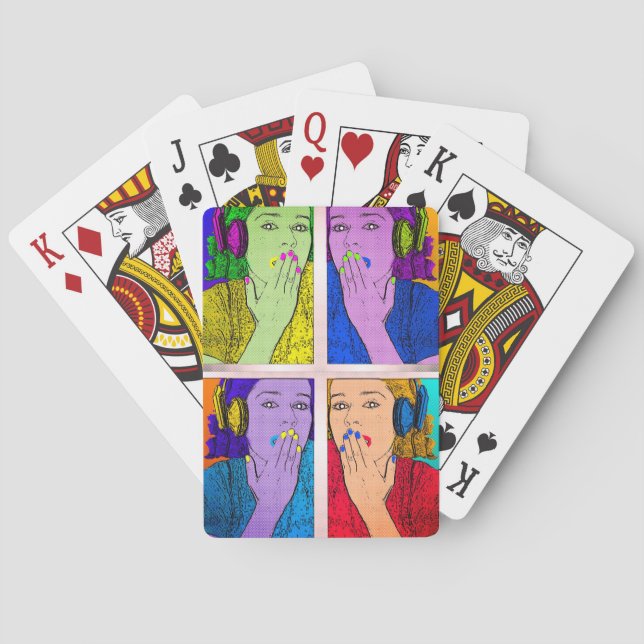 Baralho Tendência e Colorida (Verso)