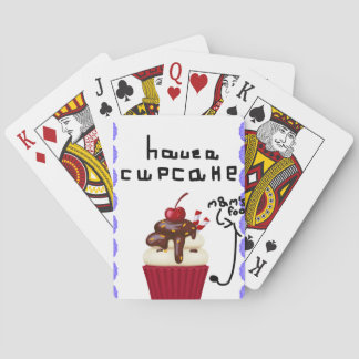 Baralho Tenha um cartão de cupcake!