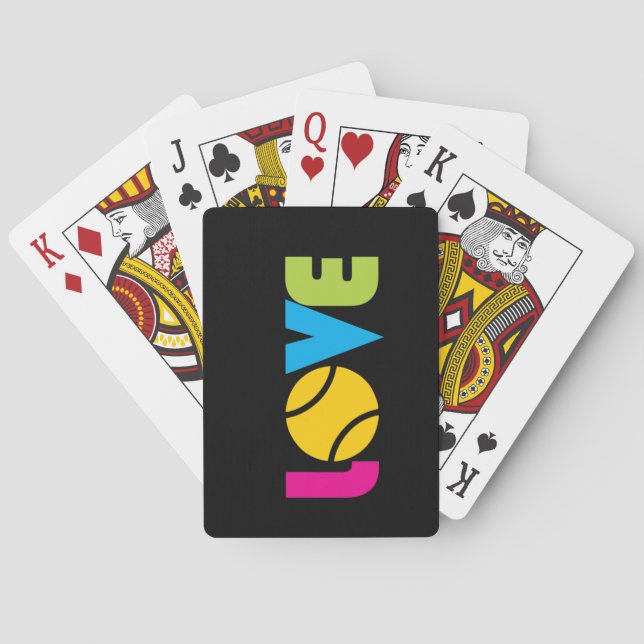 Baralho Tênis amoroso - (Verso)