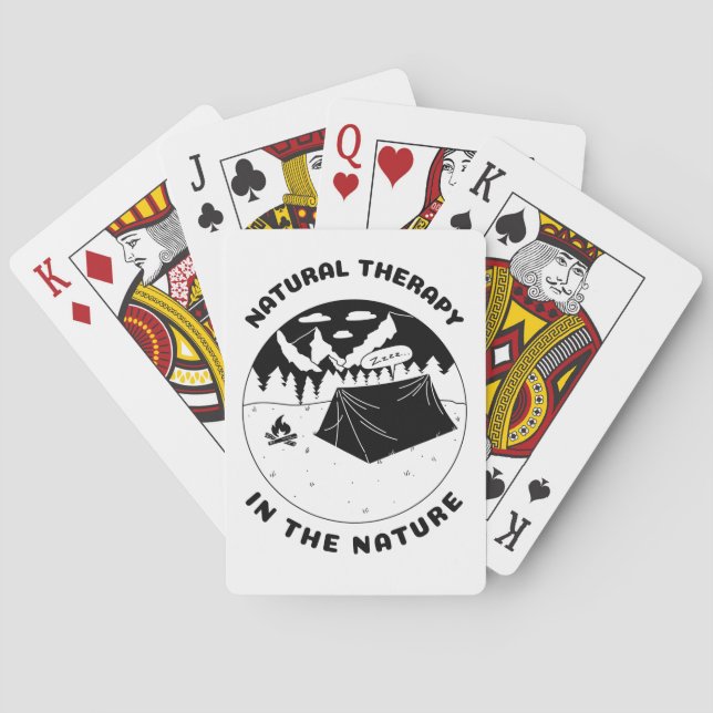 Baralho Terapia natural na natureza (Verso)