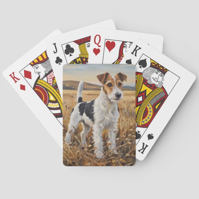 Baralho Terrier de Raposa (Verso)