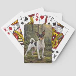 Baralho Terrier Fox de Brinquedo
