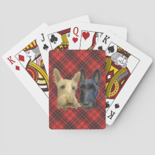 Baralho Terriers Escoceses Trigo e Preto