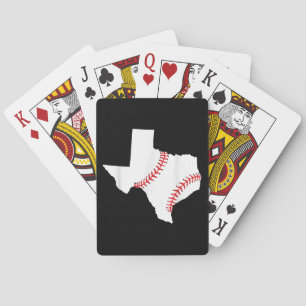 Baralho Texas de Beisebol Estado engraçado Texas de Beiseb